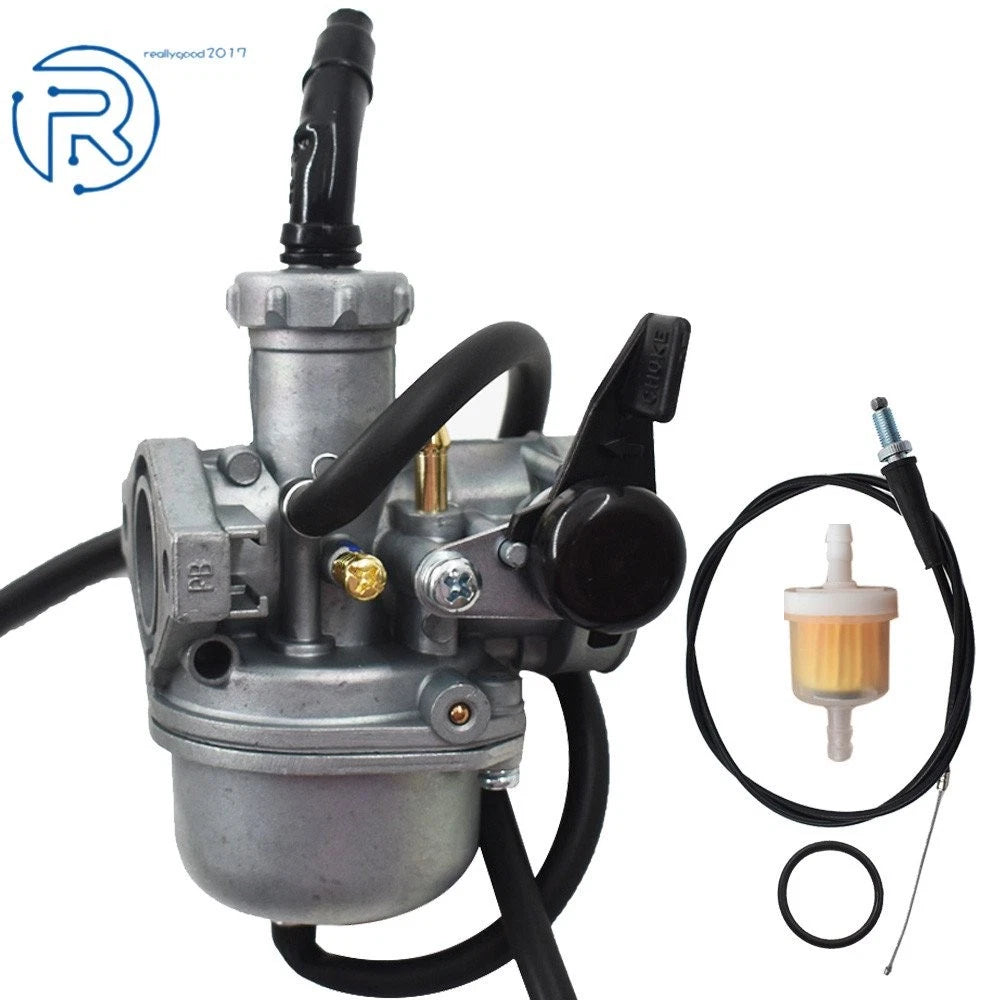 48mm Carburetor & Throttle Cable for Honda CRF70 XR70 (2004–2023)