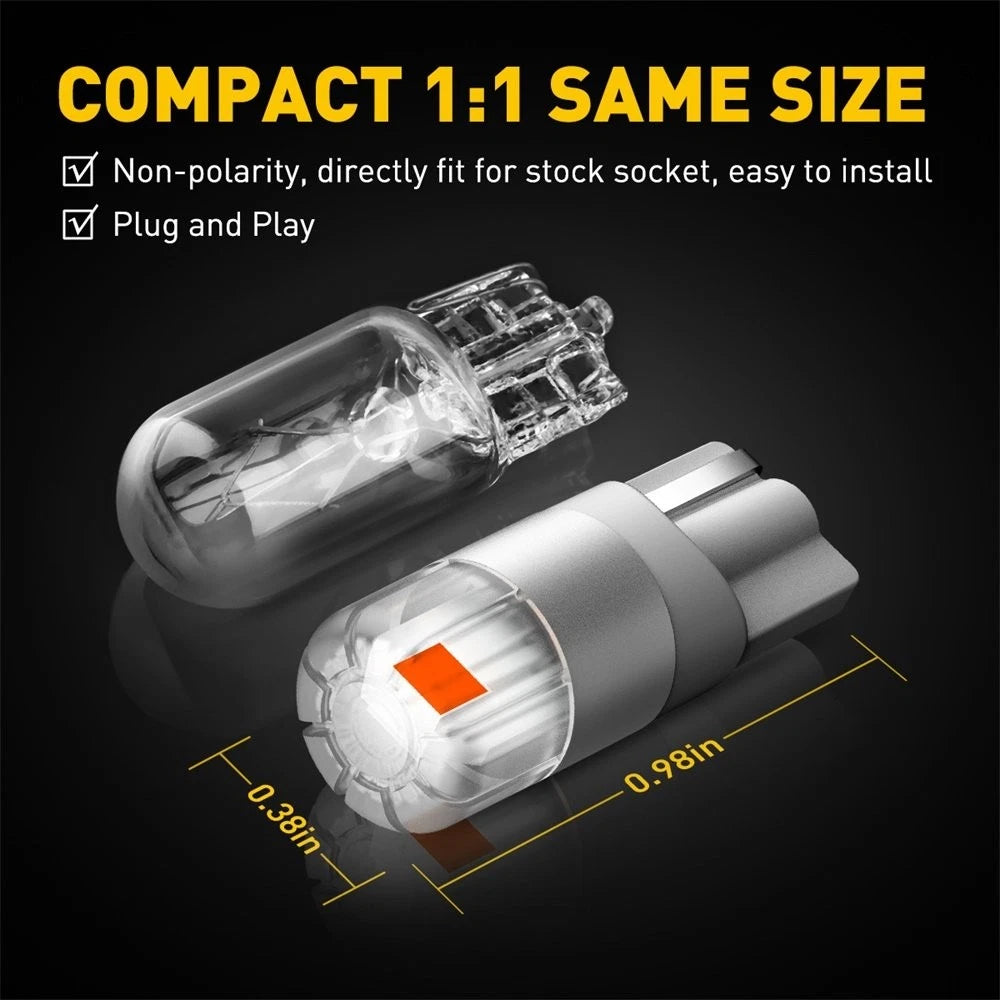Set of 2 LED Inner Tail Light Bulbs for Make Model