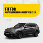 2X Black Side Fender Air Vents for Universal Fit (Car Accessories)