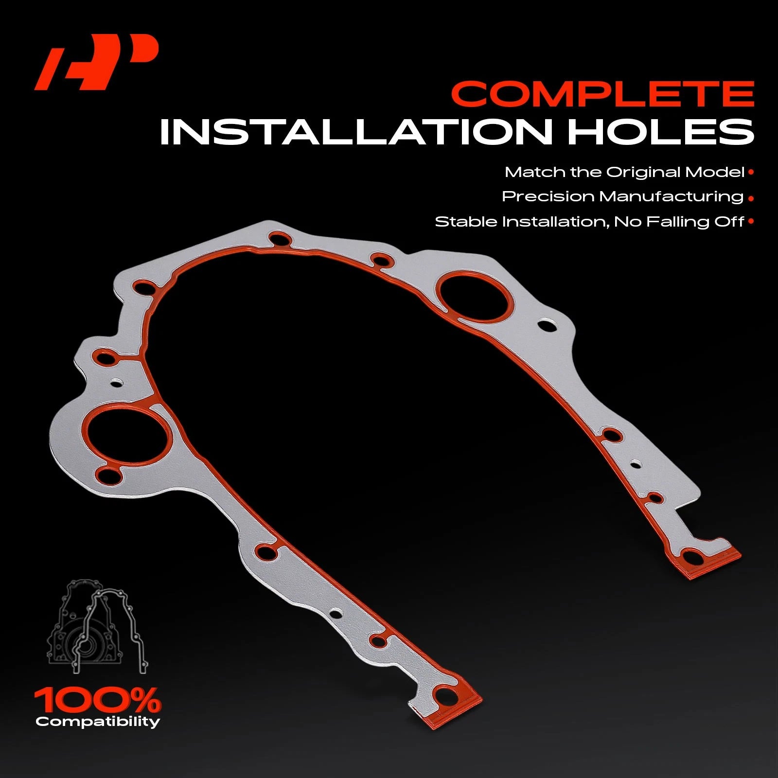 Timing Cover Gasket for Chevrolet Malibu (2006), Impala (2007–2010)