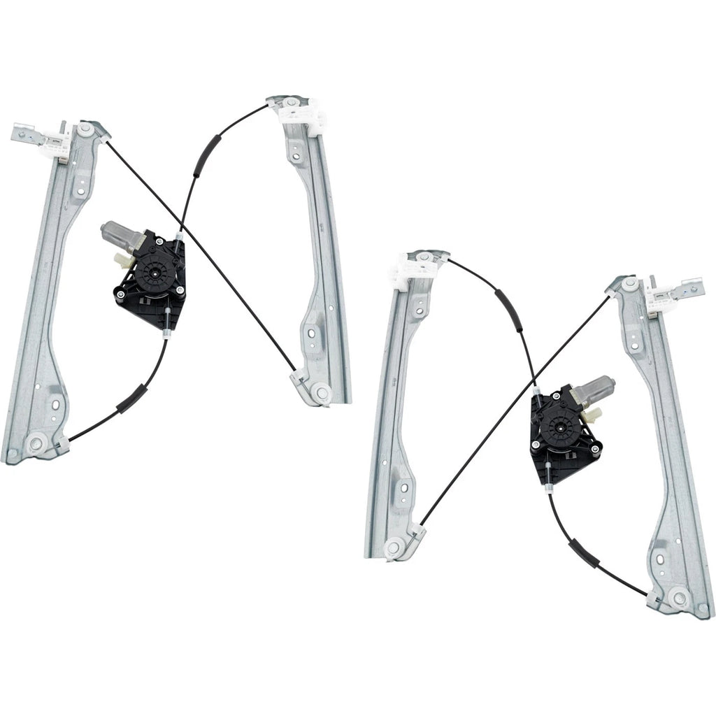 Set of 2 Window Regulators for Front Driver & Passenger Side