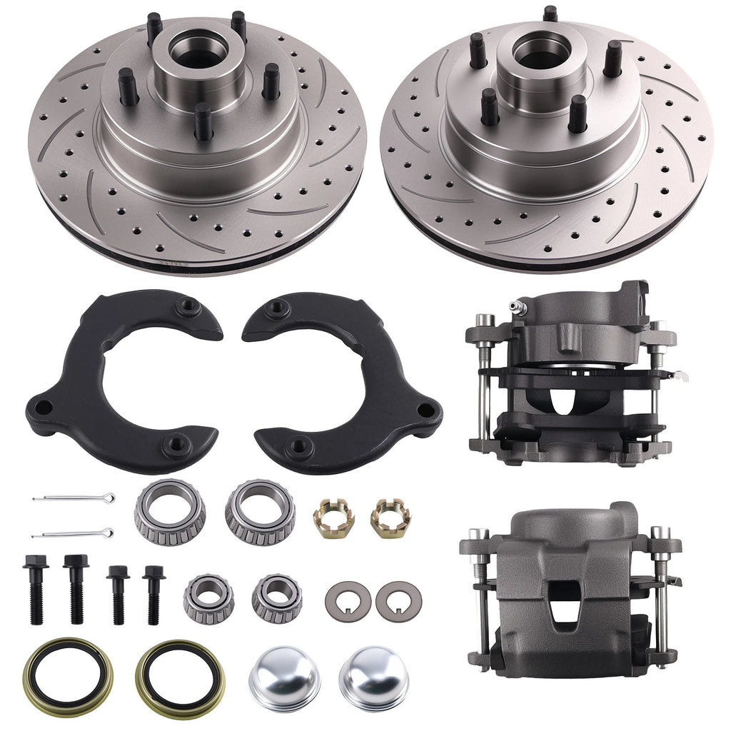 Front Brake Rotor Kit 11" for Ford Mustang II (1974–1978) 5 x 4.75"