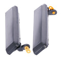 Door Handle Outer / 2 x Set Black for Nissan Navara (1986–1997)