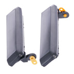 Door Handle Outer / 2 x Set Black for Nissan Navara (1986–1997)