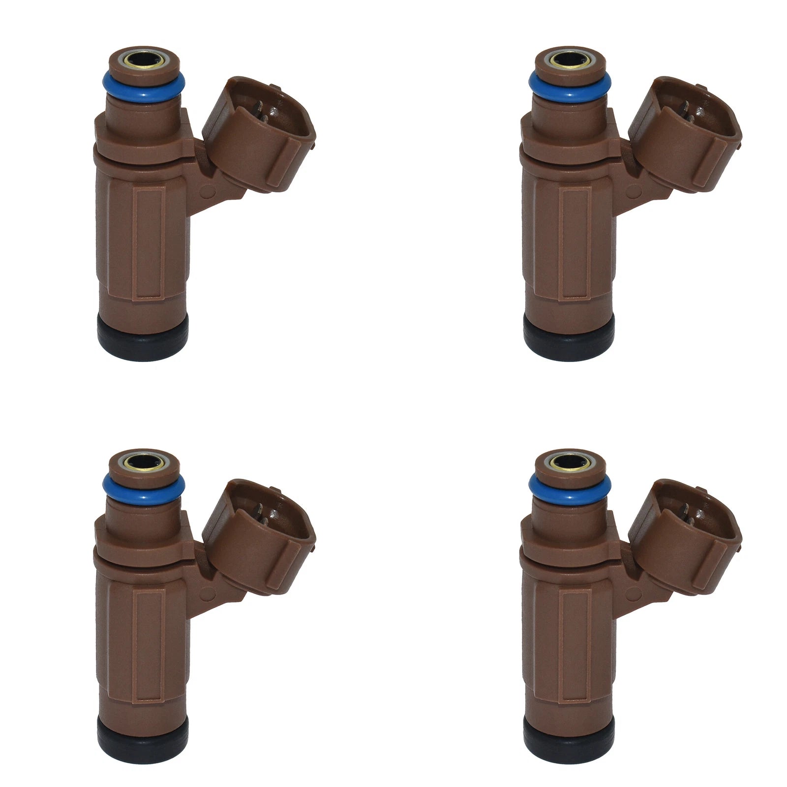 Set of 4 Fuel Injectors 15710-96J00 for Suzuki Outboard (225HP-300HP)