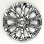Wheel Skins Set 4 Chrome 17 Inch 5 Double Spoke for Jeep Cherokee (2019–2021)
