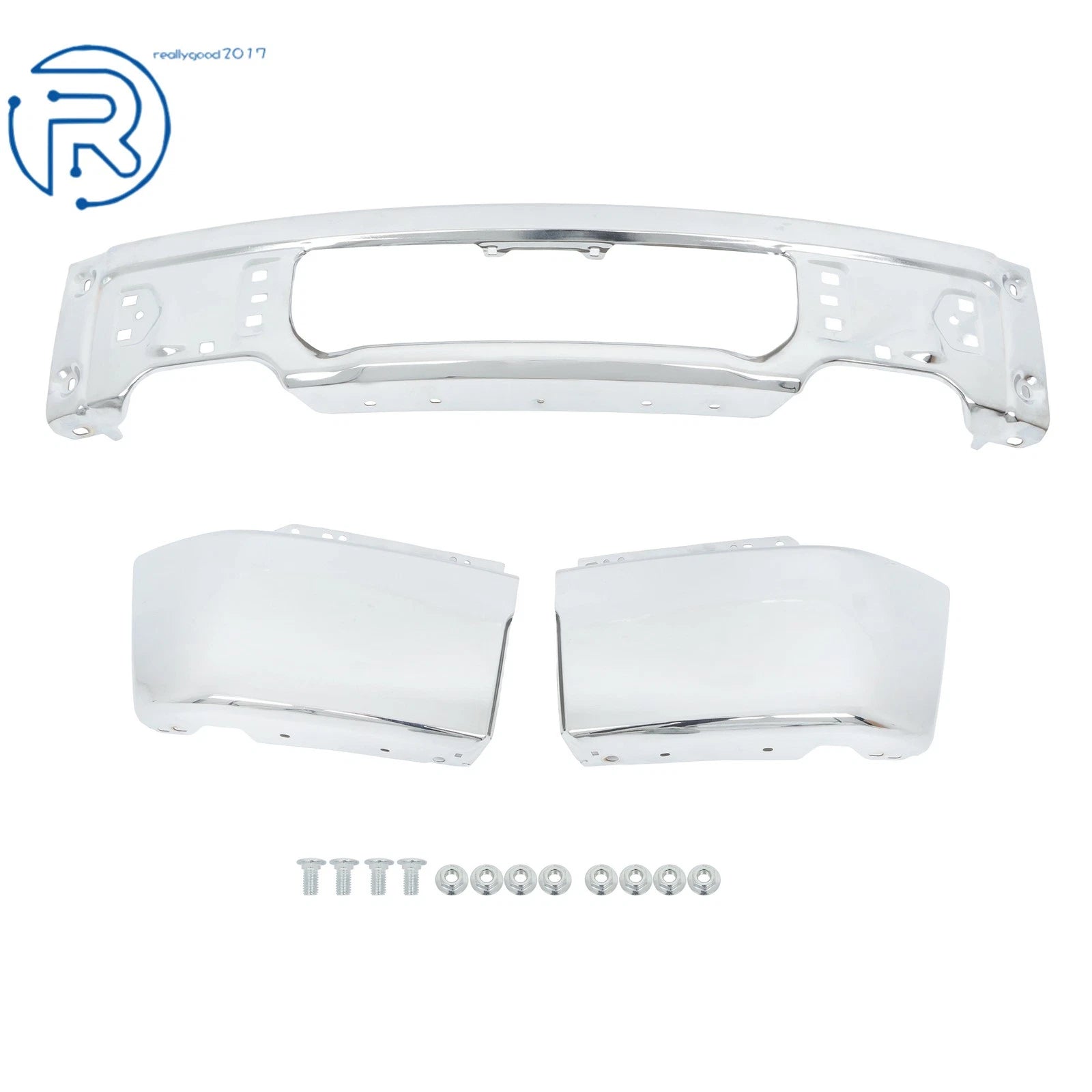 Front Bumper Face Bar for Ford F-150 (2009–2015) Split Style