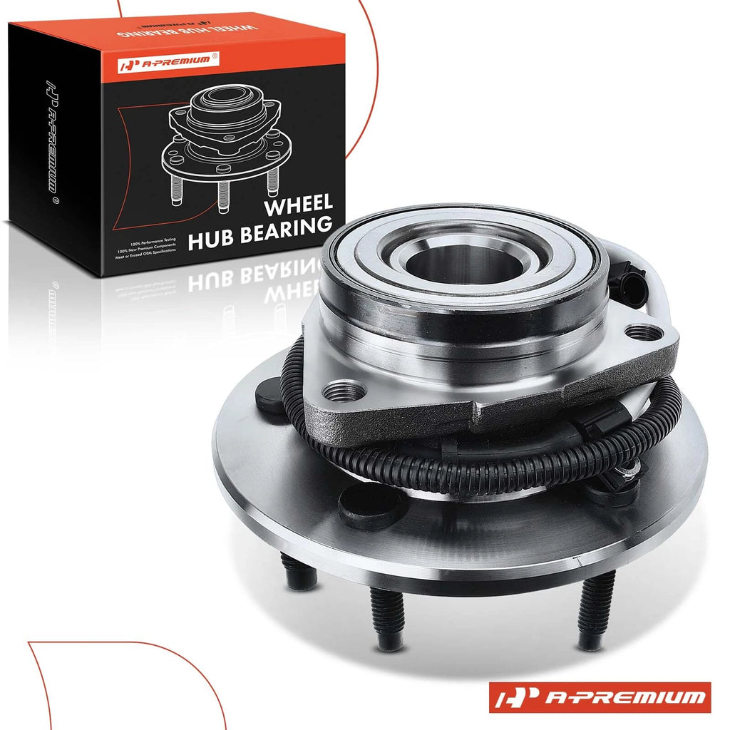 Front Wheel Hub & Bearing Assembly w/ABS for Ford F-150 (1997–2000)