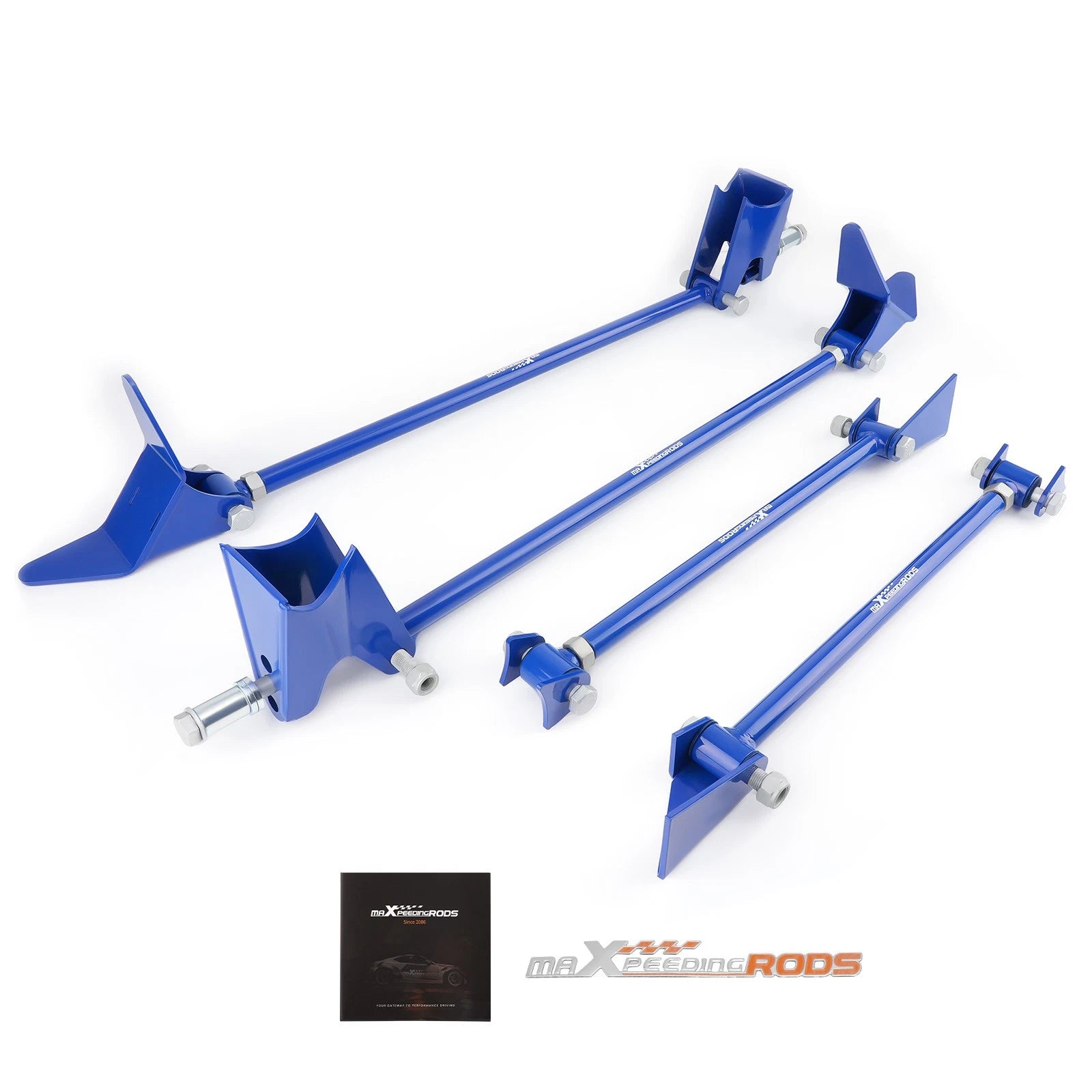 Rear Triangulated 4 Link Kit for Chevrolet S10 (1994–2004) - Welded Brackets