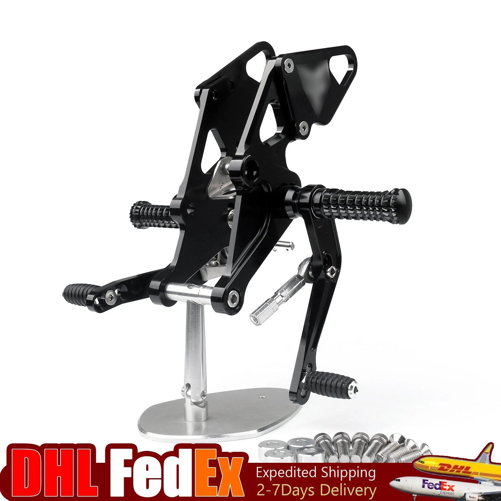 Adjustable Rearsets Foot Rest Pegs for Yamaha MT-07 FZ-07 (2013–2016)