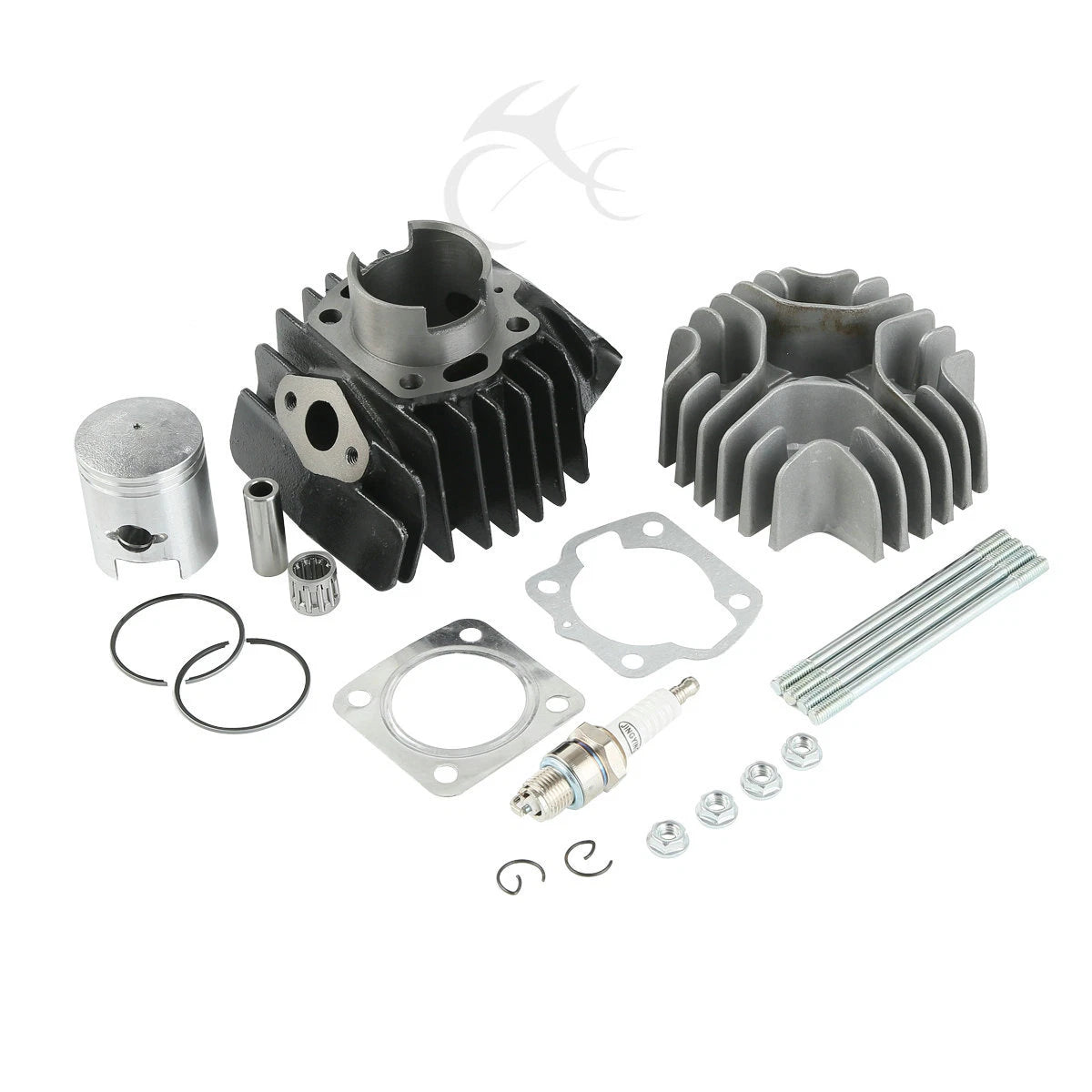 Cylinder Head Piston Gasket Top End Kit for Suzuki JR50 (1978–2006)