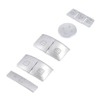 Set of 2 Door Armrest Window Switch Button Covers for Mercedes-Benz C200 C250 (2010–2014)