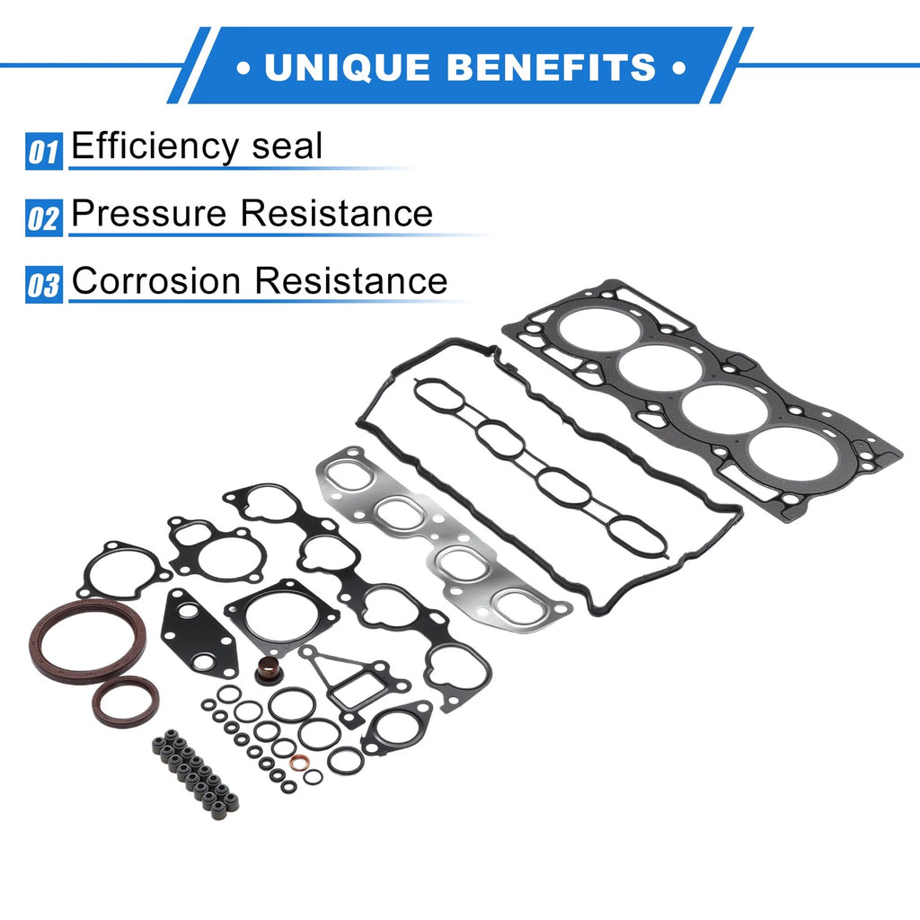 Cylinder Head Gasket Kit No.A0101ET80J for Nissan QR25/T31 (2007–2013)