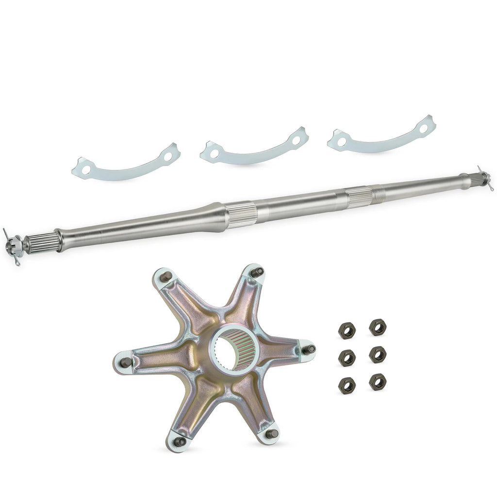 Rear Axle Shaft w/Sprocket Hub for Yamaha Banshee 350 (1989–2006)
