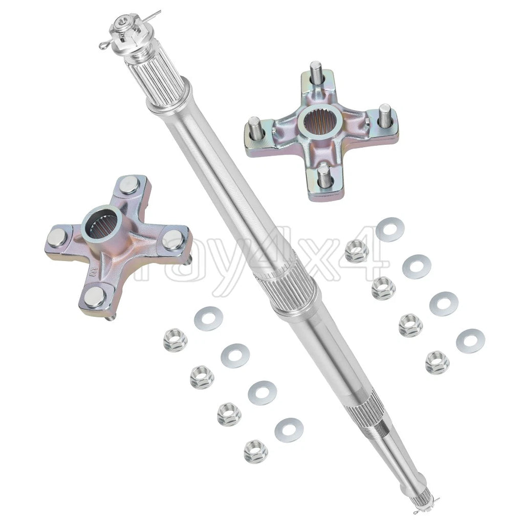 Rear Axle Shaft w/ Wheel Hubs for Yamaha Blaster YFS200 (1988–2002)