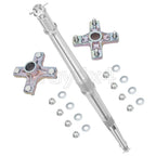 Rear Axle Shaft w/ Wheel Hubs for Yamaha Blaster YFS200 (1988–2002)