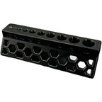 10 Hole Drill Guide for PVC Pipe 15mm Precision Spacing