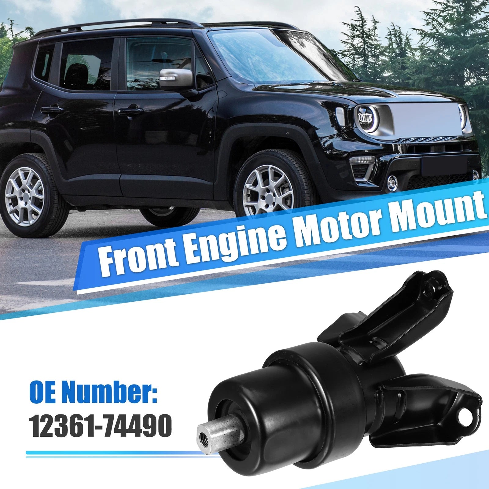 Front Engine Motor Transmission Mount 12361-74490 for Toyota Camry (1997–2001)