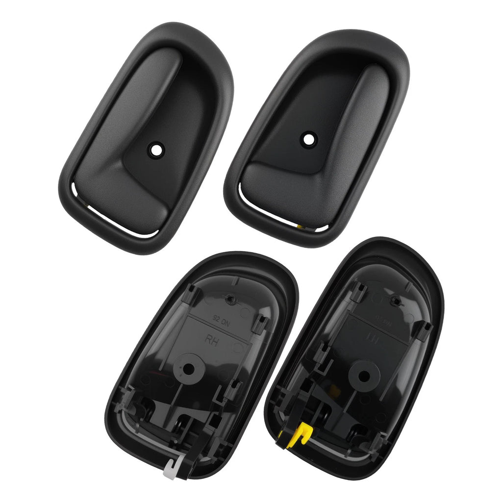 Interior Door Handle for Toyota Corolla LE (1993–1995) Black Set of 4