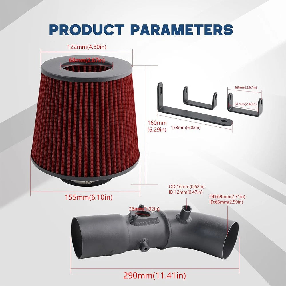 Cold Air Intake System for Toyota Corolla (2009–2017) & Scion iM (2016–2017)