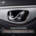 Driver Interior Door Handle for Dodge Durango Dakota (2004-2009) Silver Gray
