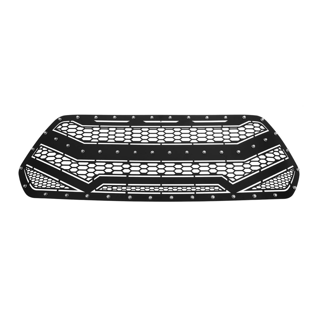 Stainless Black Laser Cut Grille for Toyota Tacoma (2016–2017)