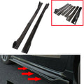 Universal Car Side Skirt Extension Body Kit Lip Splitters (89.5")