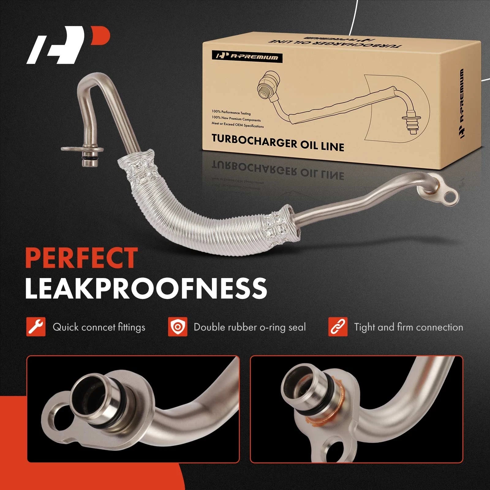 Turbocharger Oil Supply Line for BMW 1 Series (2019–2024)