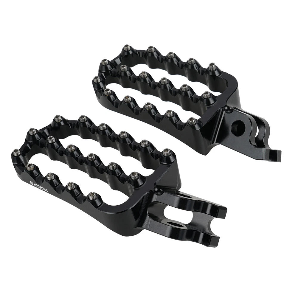 Set of 2 Wide Rider Footpegs for Honda CRF250X (2004–2017) CRF450X (2005–2021)