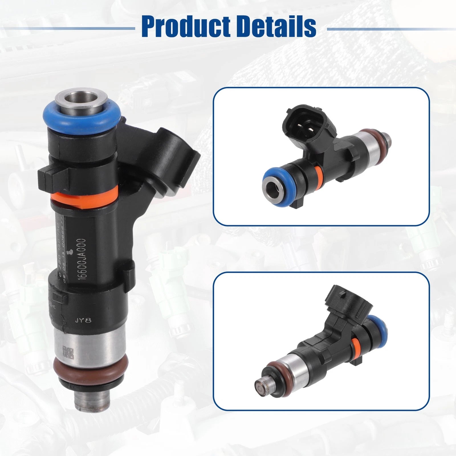 1pc Fuel Injector Nozzle 16600-JA00B for Nissan Altima 2.5L 3.5L (2009–2013)