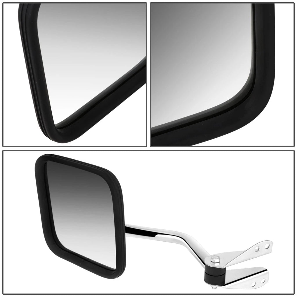OE Style Manual Side View Door Mirror Left for Jeep CJ5 CJ6 CJ7 (1960–1983) CH1320147