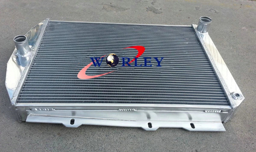 Aluminum Radiator & Fans for Chevy 350 V8 Hot Rod (1938)