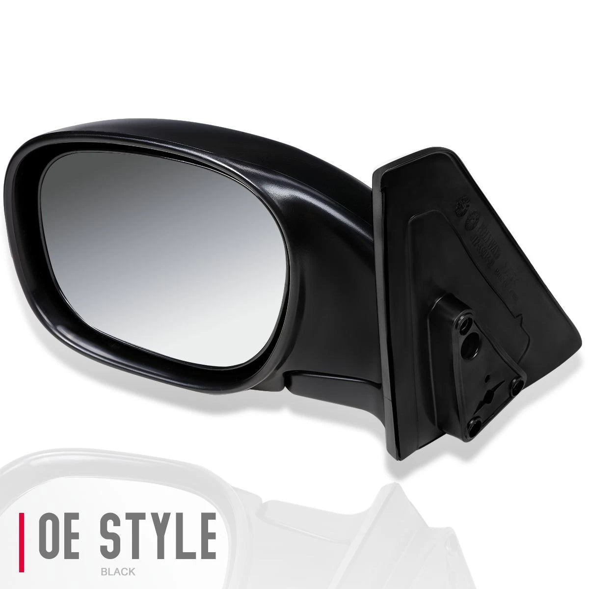 Left Manual Side Rear View Door Mirror for Toyota RAV4 (1996–2000) TO1320220