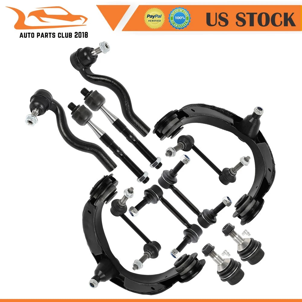 Set of 12 Front Lower Control Arm Ball Joints for Jeep Grand Cherokee (2011–2015)