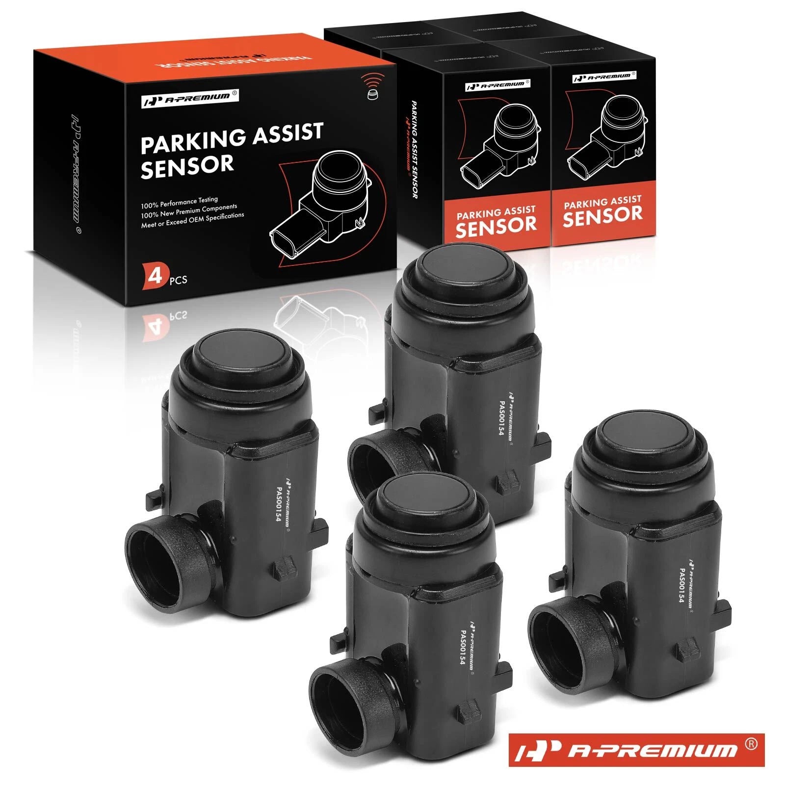 4X Backup Parking Assist Sensor for Mercedes C320 C350 CL500 E320 S600 (2001–2010)