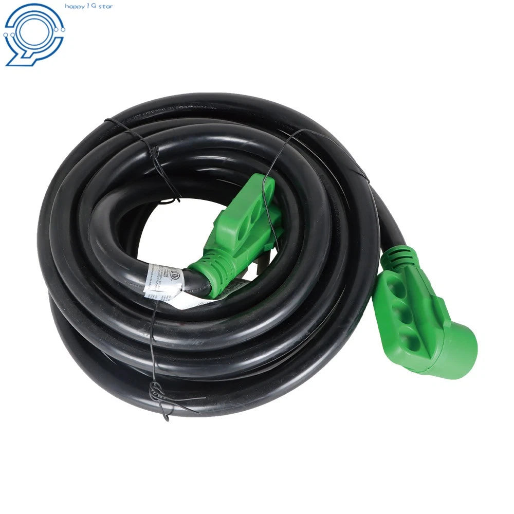 30 FT 50 Amp RV/EV Extension Cord for RV/EV (NEMA 14-50P to 14-50R)