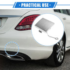 Rear Bumper Tow Hook Eye Hole Cover for Mercedes-Benz R350 (2011–2012) Silver Tone