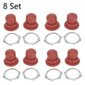 Set of 8 Carburetor Primer Bulbs for Tecumseh 36045 36045A 640259
