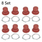 Set of 8 Carburetor Primer Bulbs for Tecumseh 36045 36045A 640259