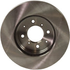 Brake Disc and Pad Kit for Honda Fit (2009–2013) Natural Cast Iron Front