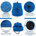 Winch Cover for Sailboat Yacht (Waterproof, Self-Tailing)