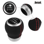 6 Speed Manual Gear Shift Knob for Subaru Impreza WRX STI (2009–2021) Suede Black