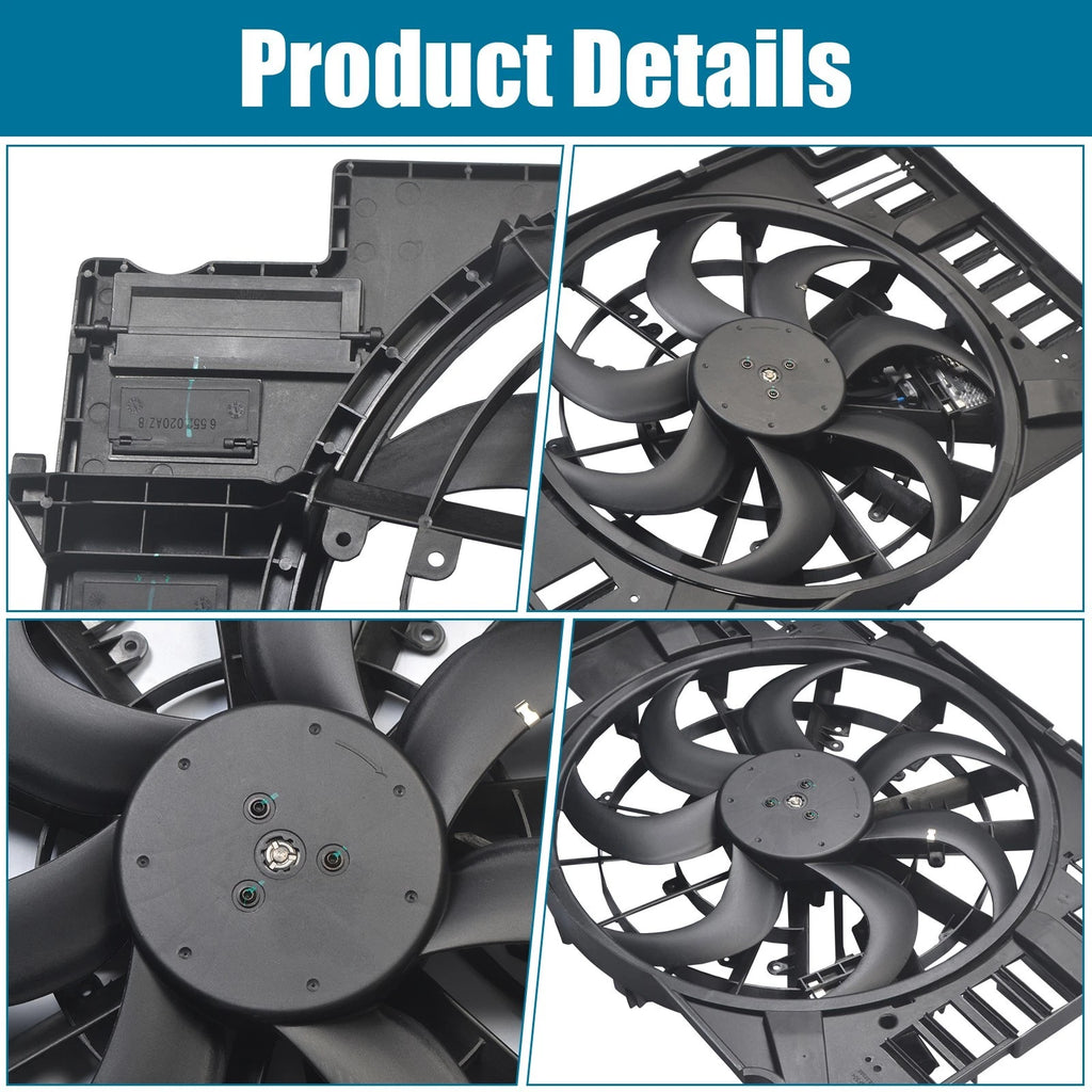Cooling Fan Assembly for Jaguar XE XF (2017–2019)