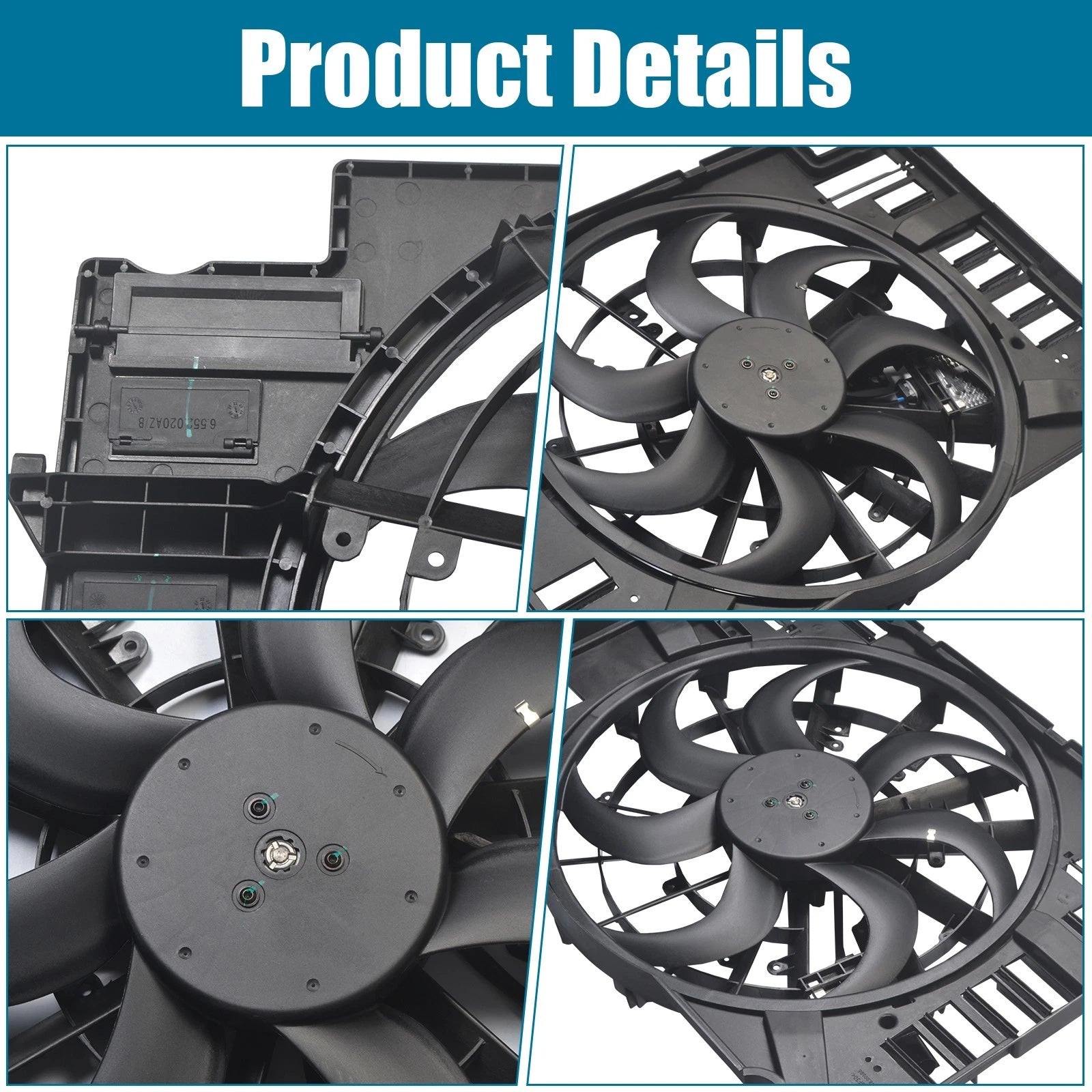 Cooling Fan Assembly for Jaguar XE XF (2017–2019)