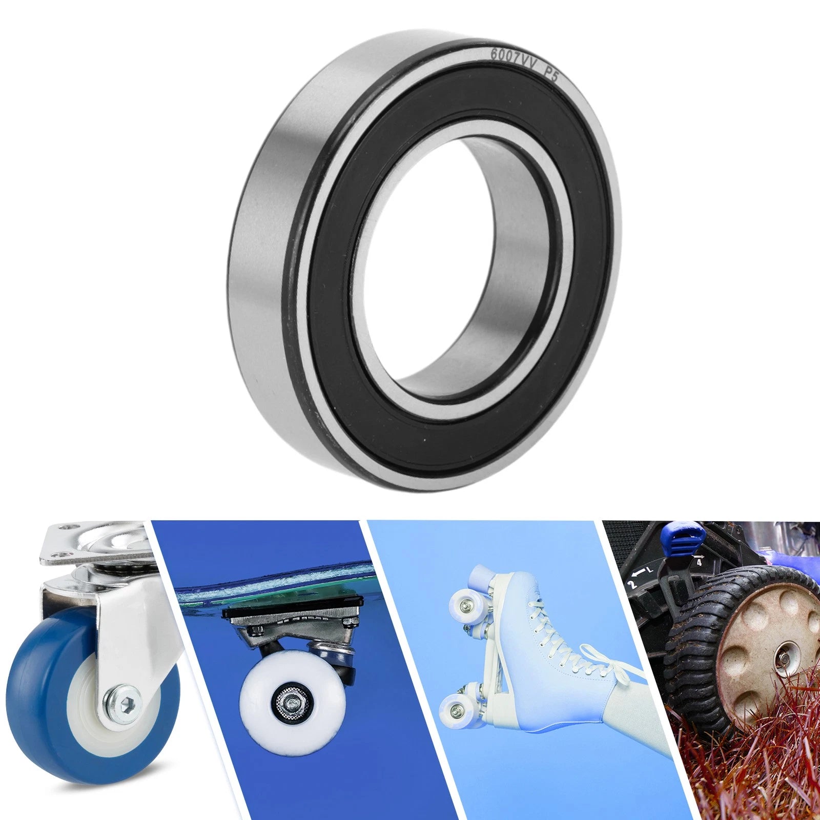 Deep Groove Ball Bearing 35x62x14mm for Scooter Skateboard (1 Pc)