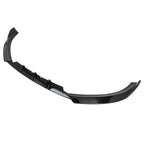 Front Lip Spoiler for Audi A4 B8 S-Line (2009–2012) - Glossy Black