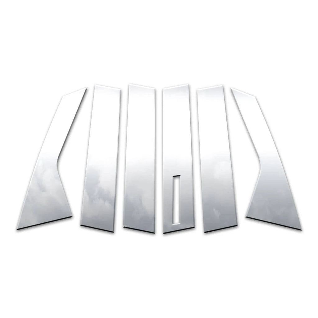 Pillar Post Covers Diamond Grade 6pc Replacement for Ford Edge (2015–2024)