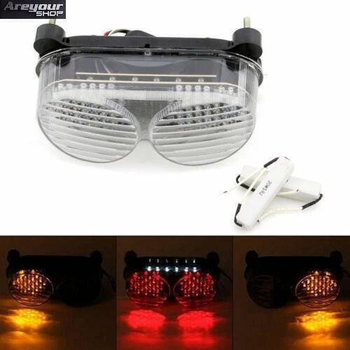 LED Tail Light Turn Signals for Kawasaki ZR7S ZX6R ZX9R ZX900 ZZR600 (1996–2003)