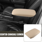 Center Console Armrest Cover for Toyota Highlander (2009–2014) Faux Leather Beige
