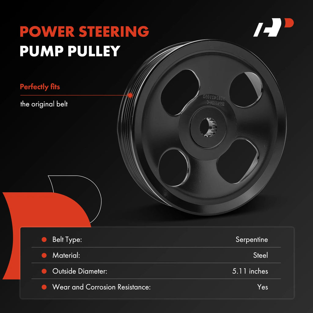 Power Steering Pump Pulley for Nissan Altima Frontier (2002–2019)